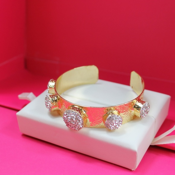 J27 - BOGO 50% olArm candy blue beaded t plated Bracelet - Picture 6 of 7